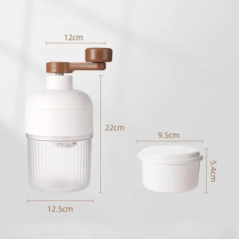 Ice Shaver Mini Ice Crusher Manual Ice Shaker Household Portable Small Hail Machine Kitchen Tools