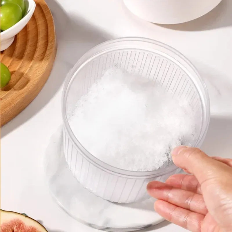 Ice Shaver Mini Ice Crusher Manual Ice Shaker Household Portable Small Hail Machine Kitchen Tools